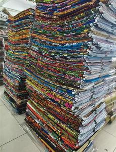 In magazzino 6 Yards Africa involucro di tessuto stampato vero e proprio tessuto olandese di cera africana stampe di puro cotone perizoma In cera Ankara - Product Image 2