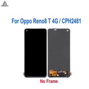 6.4 "หน้าจอกระจก AMOLED สำหรับ OPPO <span class=keywords><strong>Reno8</strong></span> T 4G LCD จอแสดงผลทดแทน Reno8T OPPO CPH2481แผงหน้าจอสัมผัสไม่มีกรอบ - Product Image 2