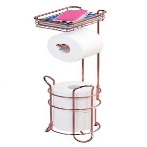 New Elegant Nickel Plated Wall Mounted Metal Napkin Holder Eco-Friendly Handmade Waterproof American Style Multi-Purpose - Product Image 4