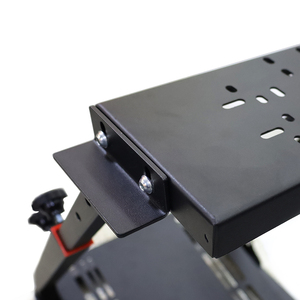 1012H Cabina de Juego Negra para Conducción de Autos, Simulador de Carreras para PS4, PS5 y PC, Soporte para Volante, Asiento de Carreras - Product Image 1
