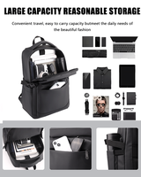 Nouveau Sac à Dos pour Ordinateur Portable en Oxford Grande Capacité, Imperméable, avec Port USB, de Bonne Qualité, pour Étudiants et Collégiens