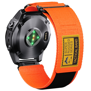 Eraysun 22mm 26mm pour Garmin <span class=keywords><strong>Fenix</strong></span> 7 7X Pro 6 <span class=keywords><strong>6X</strong></span> 5 5X <span class=keywords><strong>Plus</strong></span> bracelet QuickFit instinctif 2 bracelet de montre en Nylon de remplacement de luxe - Product Image 6