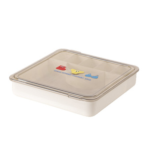 Caja de almacenamiento de ropa con compartimentos, rectangular, cubierta, para uso en el hogar, dormitorio o armario. - Product Image 1