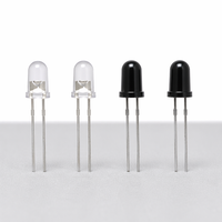 Récepteur photodiode IR 5 mm 940 nm, capteur de lumière infrarouge à trou traversant