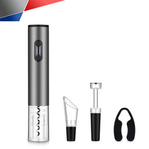 Tự Động Pin-Powered Rượu Vang Mở Chai Bộ Quà Tặng Kim Loại Giáng Sinh Hiện Trong Hộp Quà Tặng - Product Image 3