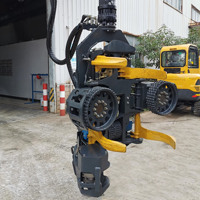 Machine de coupe de grappin de récolte de branche d'arbre de tracteur avec le prix de grappin de cisaille