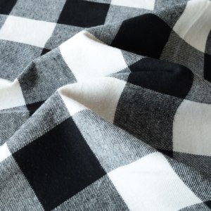 100% coton tissu à <span class=keywords><strong>carreaux</strong></span> teint en fil <span class=keywords><strong>blanc</strong></span> <span class=keywords><strong>noir</strong></span> <span class=keywords><strong>chemise</strong></span> à <span class=keywords><strong>carreaux</strong></span> robe poncée conception à <span class=keywords><strong>carreaux</strong></span> produits de qualité supérieure - Product Image 5