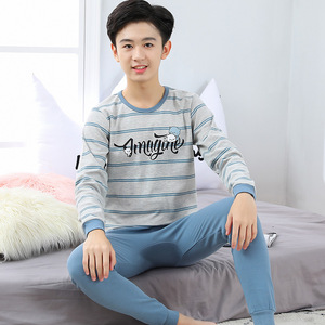 Ensemble de pyjamas pour adolescents, filles et garçons, sous-vêtements en coton, pyjamas pour enfants, vêtements de nuit - Product Image 3