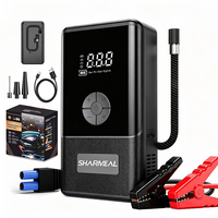Chargeur de batterie de voiture à courant de crête portable 3000A avec pompe à air et lumière démarreur de saut multifonction
