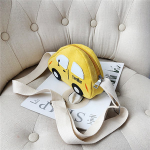 Borsa a Tracolla per Bambini a Forma di Auto, Mini Borsa a Spalla Cartoon per Bambine e Bambini - Product Image 3