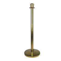 Barrière de trafic en acier Traust corde de velours rouge poteaux de tapis rouge contrôleur de foule garde-corps en noir et blanc