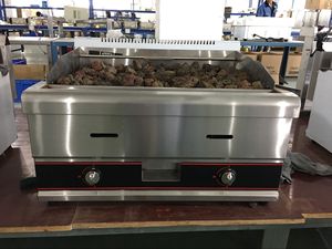 <span class=keywords><strong>Griglia</strong></span> Commerciale a Gas con Pietra Lavica 16KW, BBQ Senza Fumo al Carbone per Ristoranti Coreani e Steakhouse, Compatibile GPL/Gas Naturale - Product Image 4