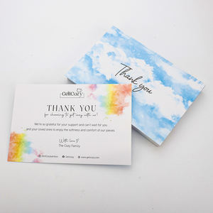 Eco Friendly personalizza la stampa di lusso grazie ordine Shopping Card per sostenere il mio piccolo biglietto da visita personalizzato con Logo - Product Image 5