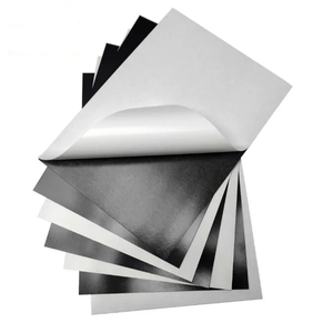 Xinhongchang fornitore forte foglio di magnete con adesivo A4 carta da stampa flessibile in gomma Ref fogli magnetici anisotropi 8.5x11 - Product Image 2
