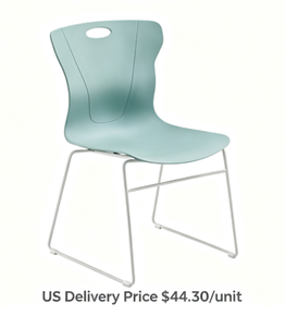 Plastic Restaurant <b>Dining</b> <b>Chairs</b> | Modern Design BIFMA Certified Home Office Apartment 1 Year Warranty Fast Shipping USA - Product Image 1