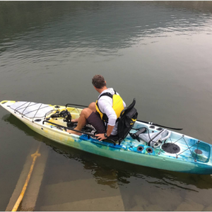 Outdoor Leisure Sports Multifunctional Single Pedal/electric Motor Kayak Fishing Boat Pedal Boat - Product Image 4