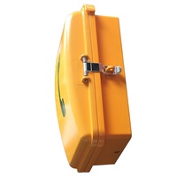 Téléphone analogique industriel extérieur KNSP-01 KNTECH - Étanche IP66, certifié CE, robuste en alliage d'aluminium, pour utilisation en urgence sur le côté de la route