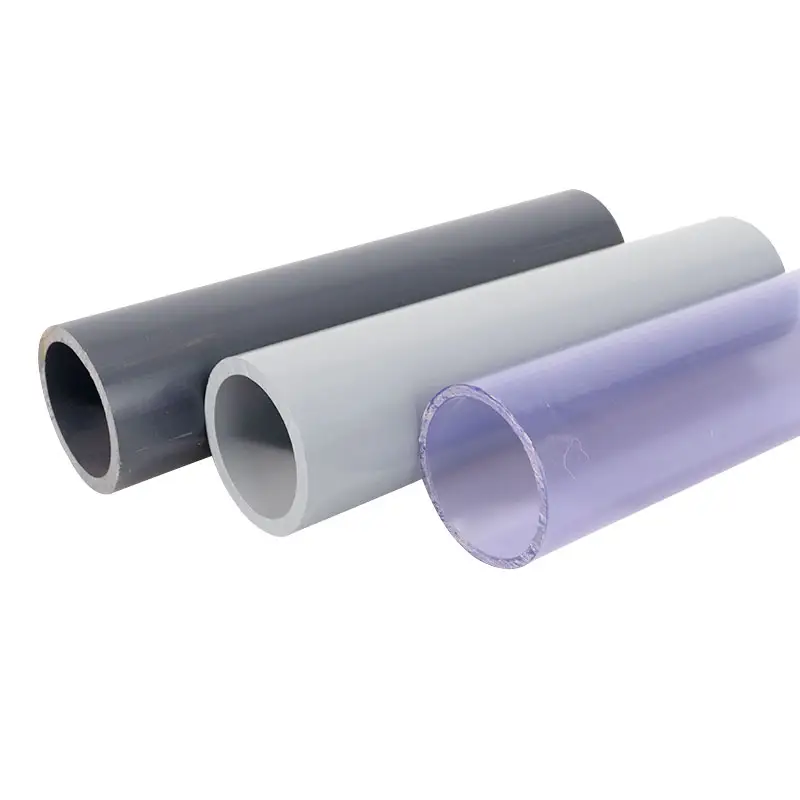 Tubo in pvc trasparente tubo di alta qualità tubo in pvc nero all'ingrosso sistema idroponico tubo dell'acqua in PVC