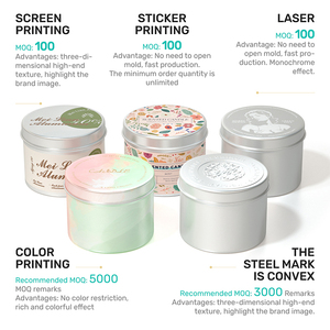 Tùy Chỉnh Vàng Kim Loại Bao Bì Rỗng Vòng Nến Lon Thiếc Kim Loại 250Ml Nến Quà Tặng Container Jar Hộp Cho Nến - Product Image 5