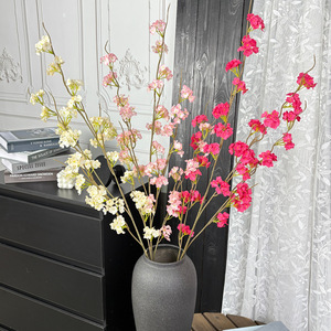 Flores Artificiales Jinxi, Rama Individual, Flor de Seda Realista, Decoraciones para Bodas, Arreglo Floral en Jarrón, Alta Resistencia - Product Image 2