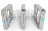 Portillon tournant de supermarché, barrière piétonne, portillon RFID, lecteur QR, pour salle de sport, école, certifié CE ISO, garantie 1 an