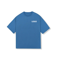 Vente en gros T-shirt premium pour homme T-shirt oversize pour homme de luxe 100% coton T-shirt lourd T-shirts oversize à épaules tombantes