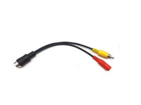 Câble d'alimentation vidéo et audio RCA à 4 broches mâle pour aviation, faisceau de câblage pour caméra de voiture MDVR DVR