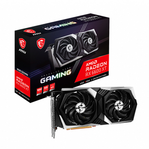 Tarjeta gráfica para videojuegos AMD Radeon RX 6600XT, 8G, 8GB, GDDR6, memoria de 128 bits, compatible con overclocks - Product Image 1