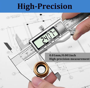 Strumento di misurazione in acciaio inox ad alta precisione pinza digitale - Product Image 5