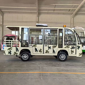 รถบัสทัวร์ชมวิวพลังงานไฟฟ้าที่เชื่อถือได้ พร้อมจอแสดงผลพลังงานอัจฉริยะ สำหรับสวนพฤกษศาสตร์และพื้นที่ชมวิวพื้นที่ชุ่มน้ำ - Product Image 2