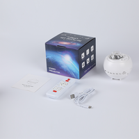 Projecteur USB de galaxie étoilé, produit l'image d'un ciel étoilé, de la lune, d'une étoile verte, avec télécommande, idéal pour la chambre d'un enfant, nouveau modèle