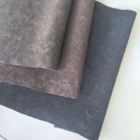 Veste en viscose effet velours pour l'automne et l'hiver, tissu synthétique en cuir PU écologique, simili daim pour vêtements