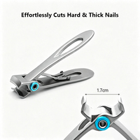 Coupe-ongles robustes pour ongles incarnés, à tête inclinée, grande taille, pour ongles épais, ensemble de coupe-ongles pour orteils