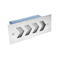 Lampes d'angle murales IP65 étanches en aluminium, luminaires LED intérieurs/extérieurs pour supermarchés, parcs et centres commerciaux
