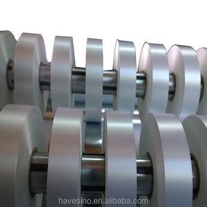 Semi-automatische hete-mes snijmachine voor satijnen lint met motor en aandrijving van het merk Havesino uit China - Product Image 2