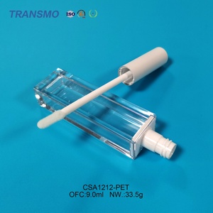 Tubos de Brillo Labial Cuadrados OEM, Envase de Lápiz Labial Líquido, Botella Única para Aceites Labiales, Tubos de PET - Product Image 5