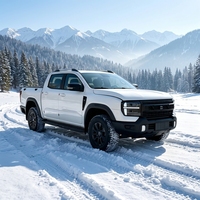 Yeni RELY8 Pikap Otomobil Euro 5 2.3T Dizel Motor 4x4 Yeni 360 Derece Arka Kamera Çift Sıralı Koltuklar