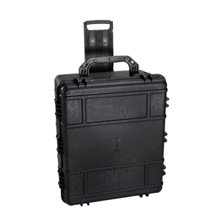 Hard Plastic 7 Inch <strong>Record</strong> <strong>case</strong> Hold 200 LP Vinyl Albums Carry Box Storm <strong>case</strong> - Product Image 2