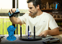 Nuevo Escáner 3D Modelo 17 con 17 Líneas Láser Paralelas + IR VCSEL Enstar 2 con Escaneo Inalámbrico Verdadero