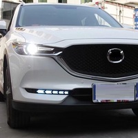 Feux de jour LED blancs DRL, clignotants ambrés, feux antibrouillard pour Mazda CX-5 CX5 Cx-8 Cx8 2014-2025