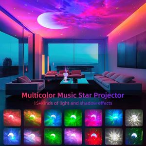 Kids Bedroom Decor for Bluetooth Speaker for Astronaut Star Projector Galaxy Nebula Laser Atmosphere Lamp ABS Material Gift - Product Image 4