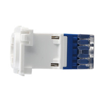 Harga grosir Australia Type Clipsal 180 derajat UTP CAT6 8P8C rj45 kucing 6 Keystone Jack OEM