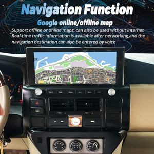 Écran QLED 12,3 pouces, autoradio Android pour Nissan Patrol Y61, charge rapide du téléphone portable, CarPlay sans fil, lecteur multimédia vidéo HU - Product Image 4