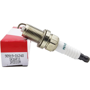 High Performance Iridium Platinum Bujias Spark Plugs 90919-01240 9091901240 SK16R11 <b>Auto</b> Parts for Toyota Land Rover - Product Image 1