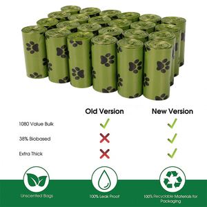 Sacs à déchets pour animaux sans noyau, approuvés par les vétérinaires, anti-odeurs, pour l'hygiène en voyage - Product Image 2
