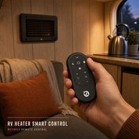 Fabricant de télécommandes personnalisées RCT3011 IR BLE RF 2.4G Contrôleur à 11 boutons pour chauffage de camping-car, cheminée, purificateur d'air