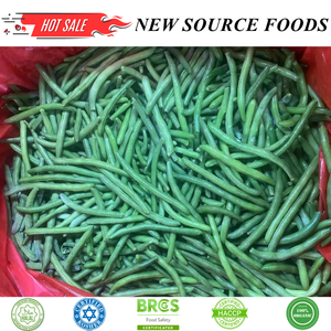 Verduras congeladas a granel OEM/ODM IQF judías verdes cortadas y verduras congeladas de judías verdes congeladas enteras - Product Image 2