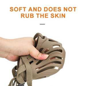 Masque pour chien anti-morsure et anti-aboiement, respirant, muselière d'entraînement pour chien, vente chaude - Product Image 5