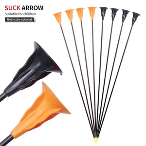 STARCN Flèches à <span class=keywords><strong>ventouse</strong></span> en fibre de verre pour jeunes archers débutants, pointes en caoutchouc, diamètre extérieur 7 mm, pour <span class=keywords><strong>arc</strong></span> et flèche - Product Image 1