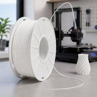 Filament d'imprimante 3D JF 3D TPU 98A basse température 3,0 mm 1 kg Alabaster Shore Hardness FDM